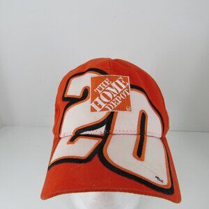 The Home Depot #20 Nascar Joe Gibbs Racing Men's Orange Adj Snapback Cap Hat